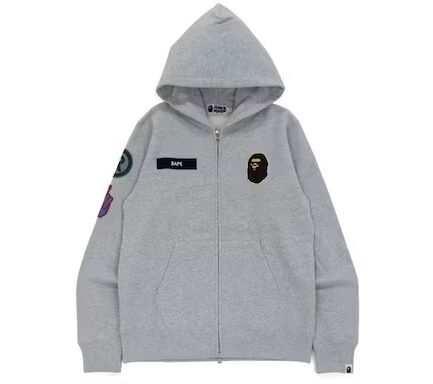 BAPE runs approximately one size small compared to traditional US sizing. We recommend moving up at least one whole size when purchasing a BAPE piece of clothing.